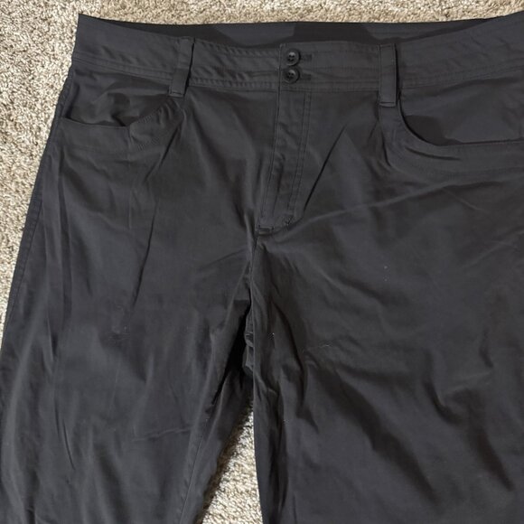 Eddie Bauer Women’s Size 14 Black Nylon Stretch Hiking Pants Outdoor - Picture 4 of 14